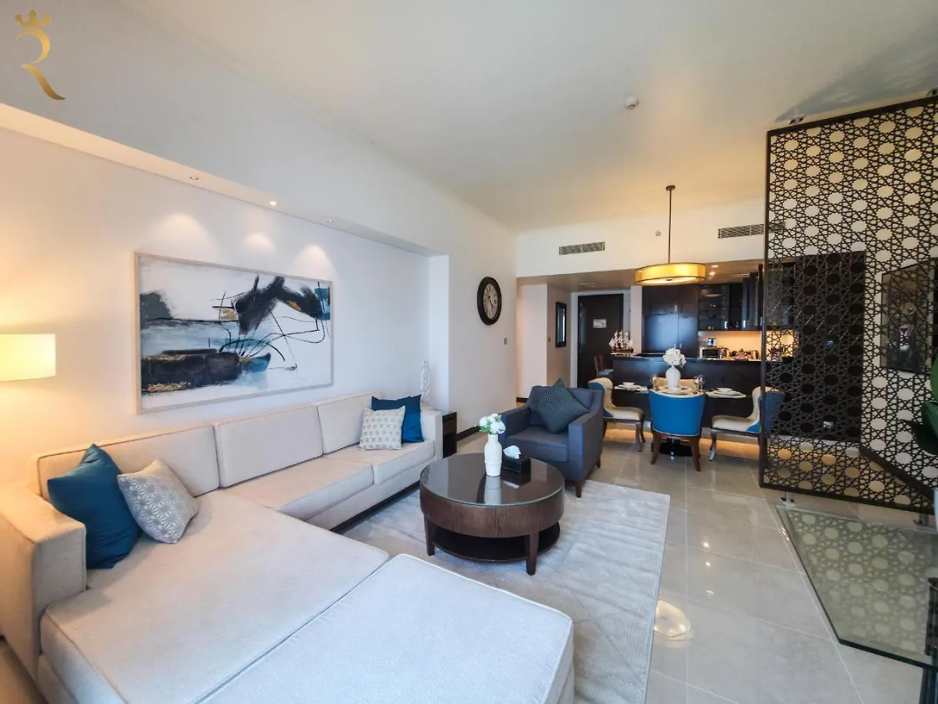 Luxurious 2Br Apartment With Ocean Views & Comfort 아부다비